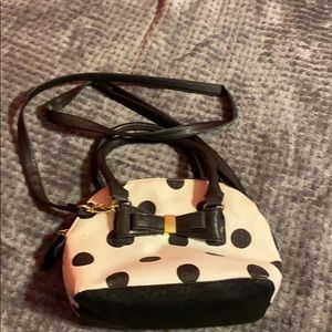 Body cross bag with dots